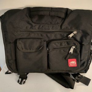 Roots RTS2460 Laoptop Padded Carrier Bag Messenger Style Black Good Condition